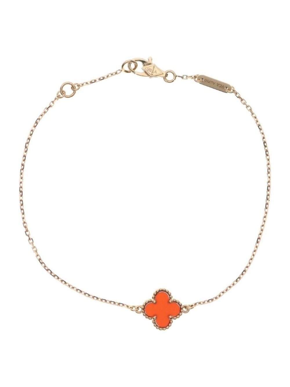 Van Cleef & Arpels Sweet Alhambra Canelian Bracelet Pink Gold